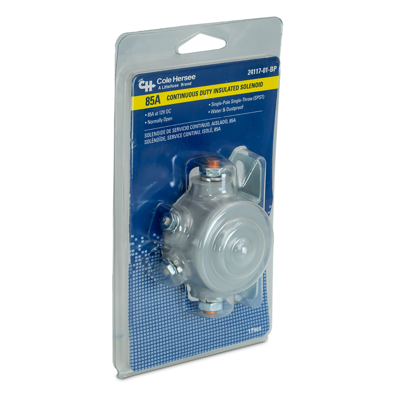 12 V 65 A SPST Insulated Solenoid Relay w/PVC Coating, BP